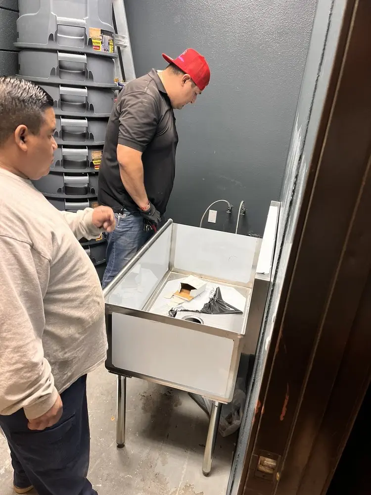 Commercial plumbing and sink installation in Shadow Hills